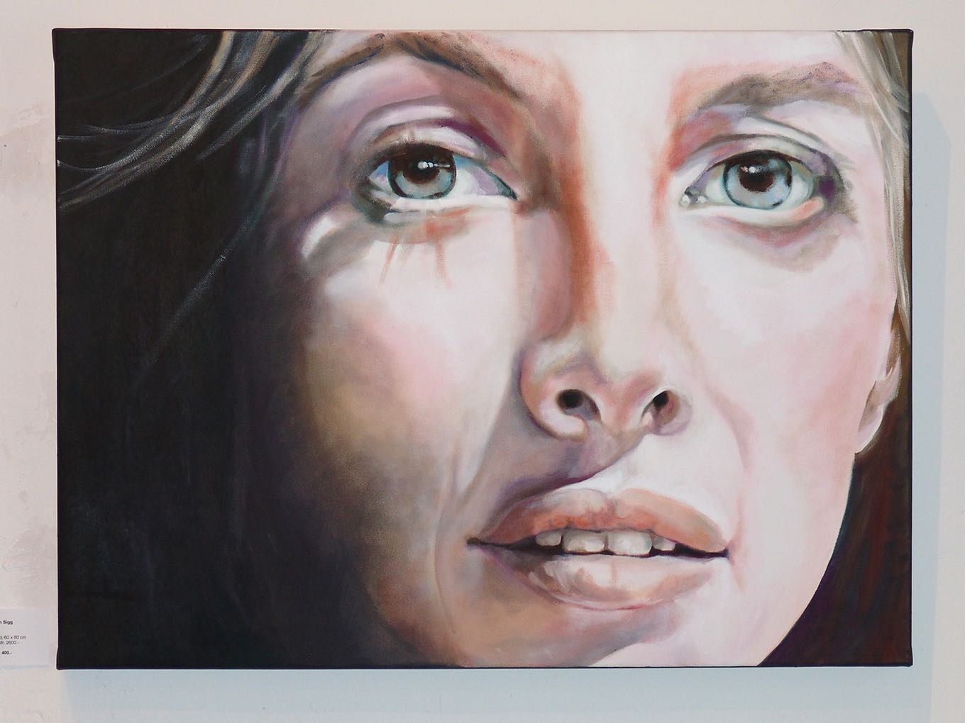Inez van Deelen: O. T.. 2011, Öl auf Leinwand, 60 x 80 cm