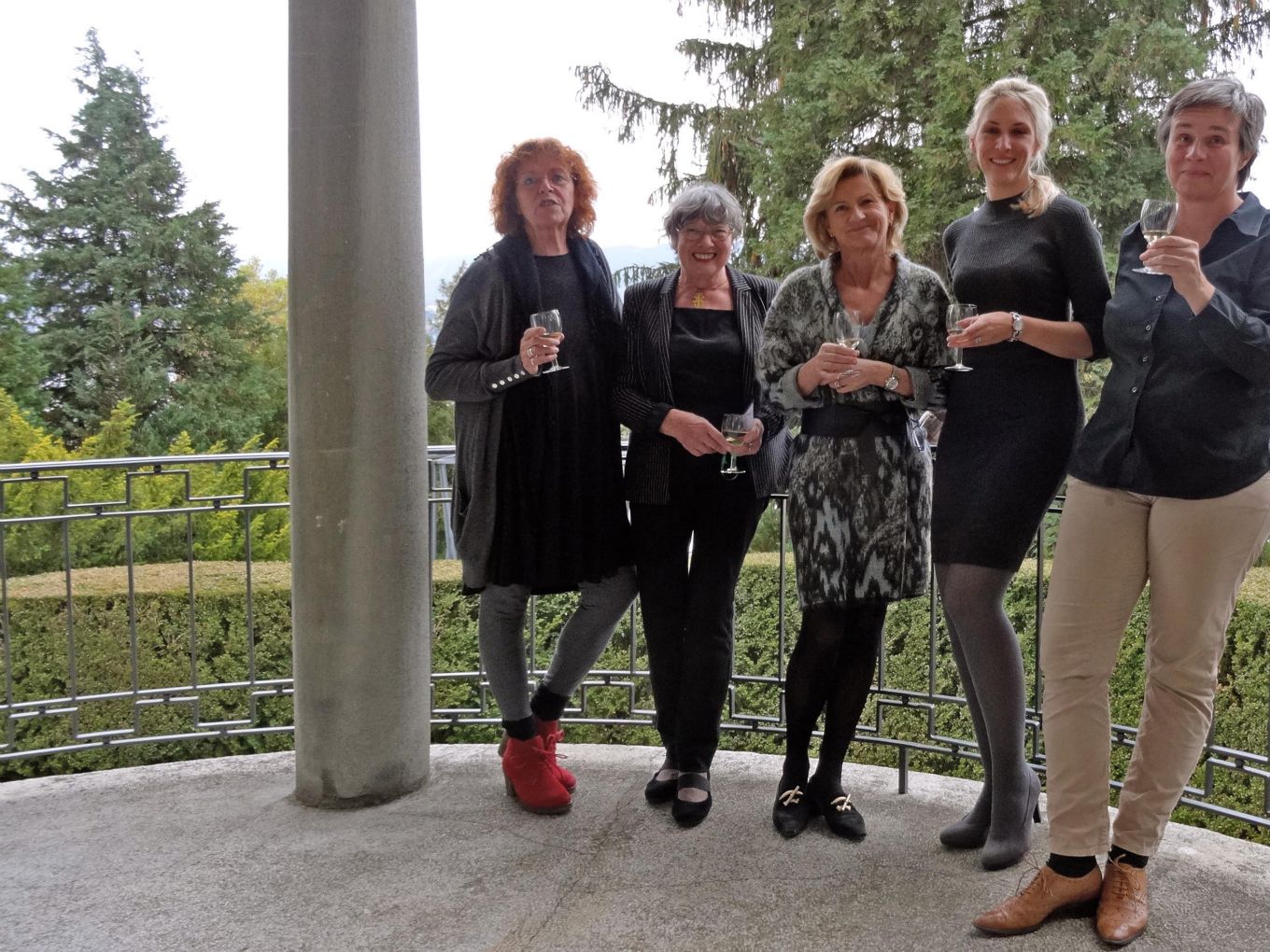 Von links: Inez van Deelen Sigg, Rita Cedraschi, Annemarie Graf, Ira van der Merwe und Simone Gysi